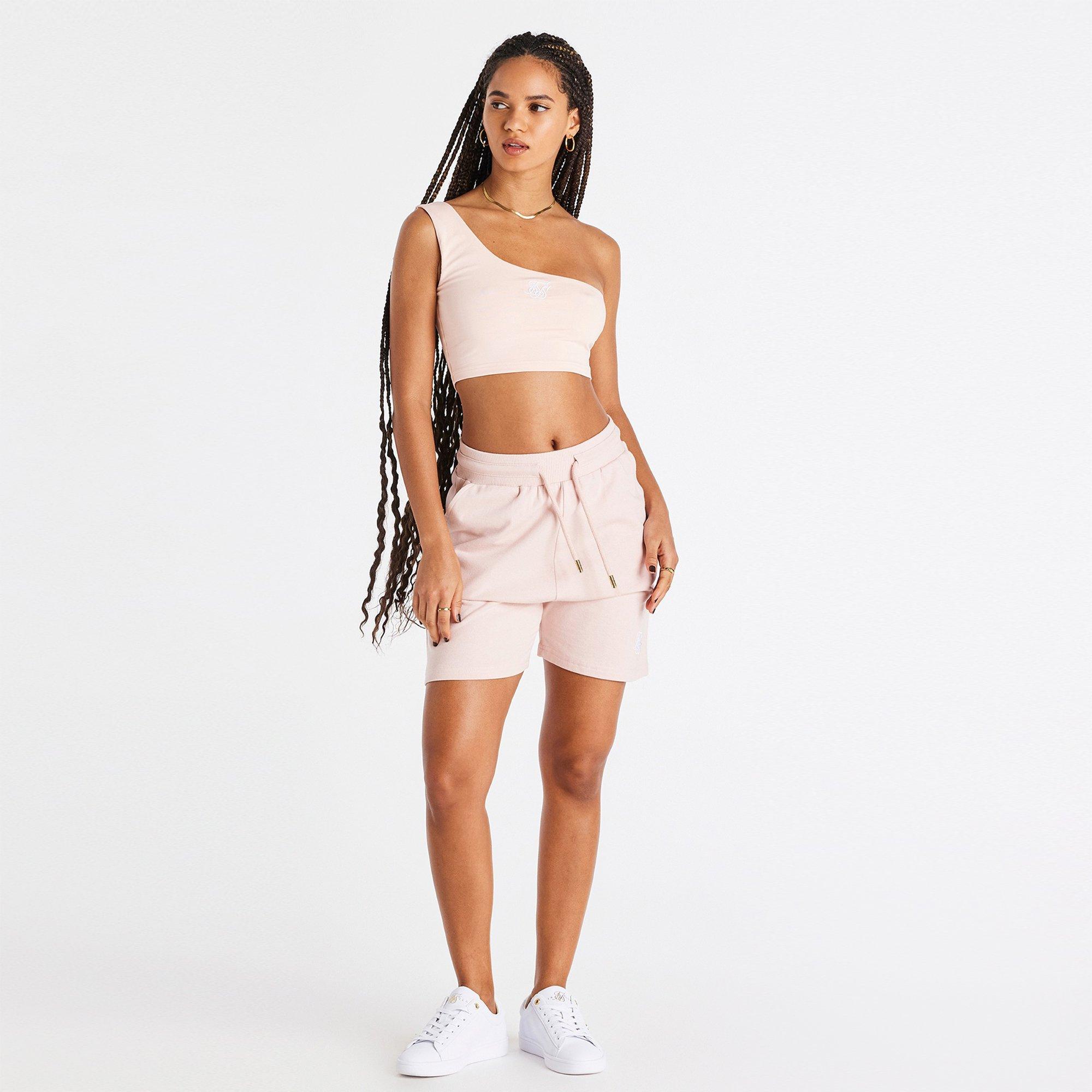 SikSilk Sports Essentials Crop Top Womens