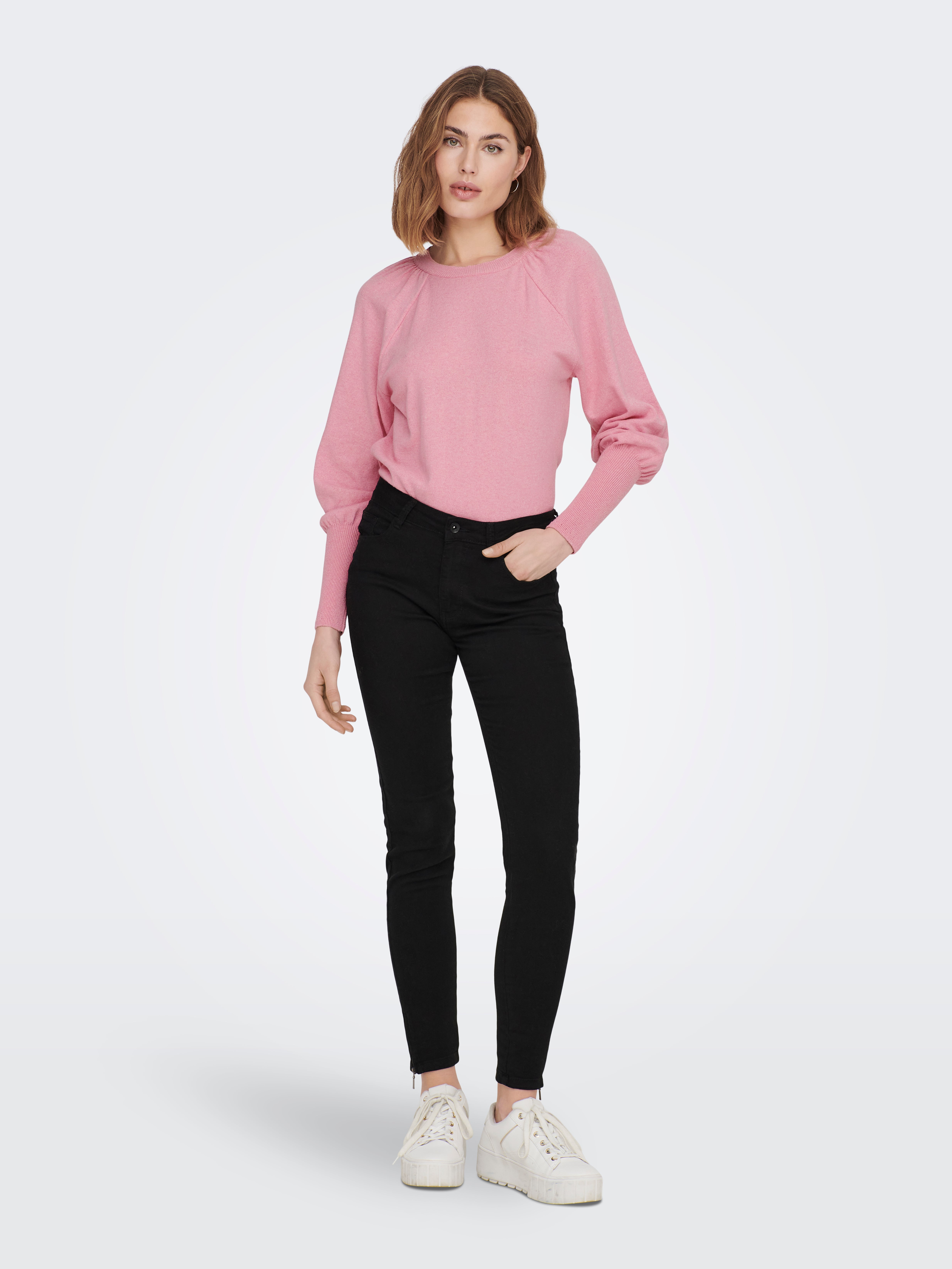 ONLASTA Strickpullover Pink Tulle