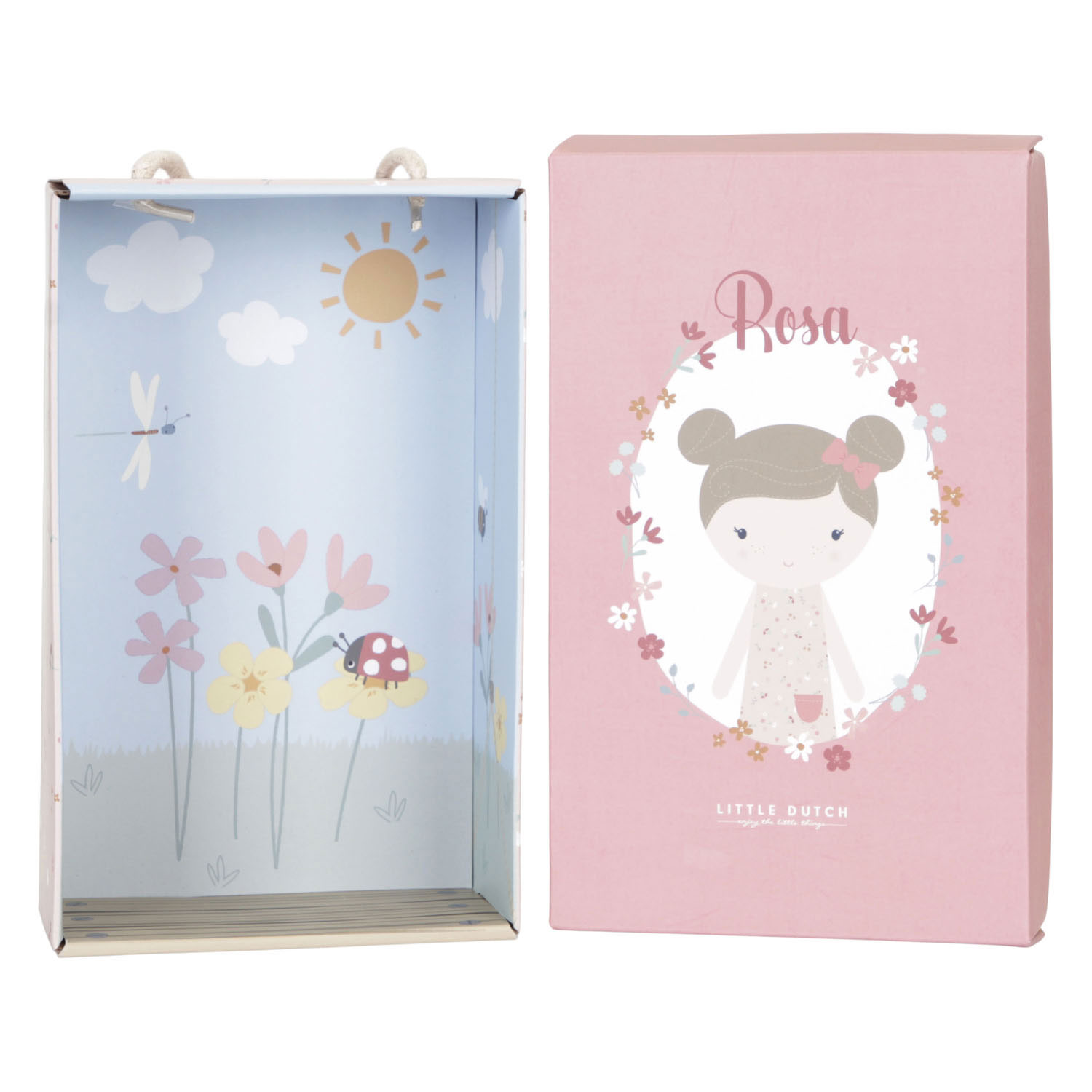 Little Dutch Knuffelpop Rosa, 35cm