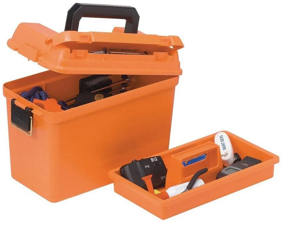 Plano 181250 Xl.Marine Box W/Tray>Orange