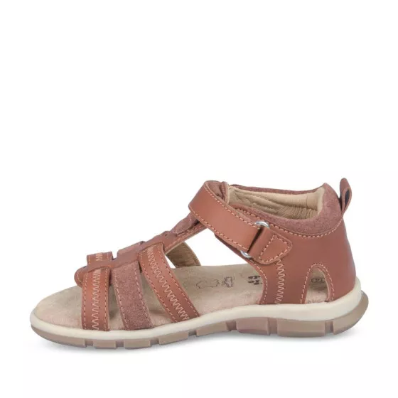 Sandales MARRON CHARLIE & FRIENDS CUIR