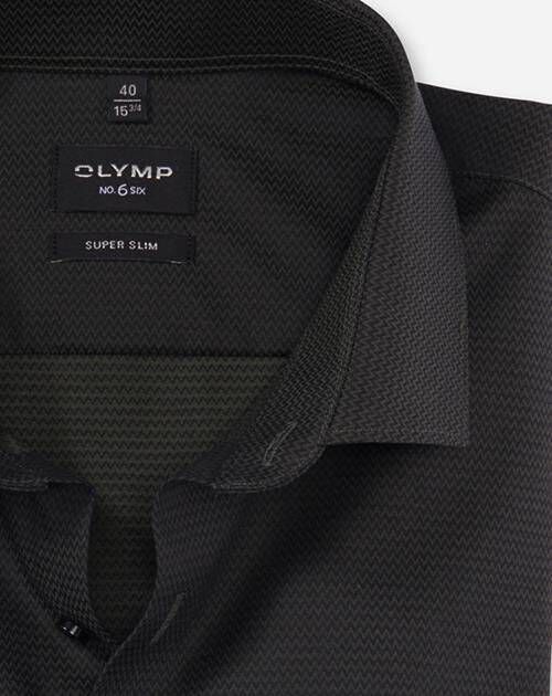 OLYMP| Herren Hemd OLYMP NO.SIX Super Slim Fit Langarm