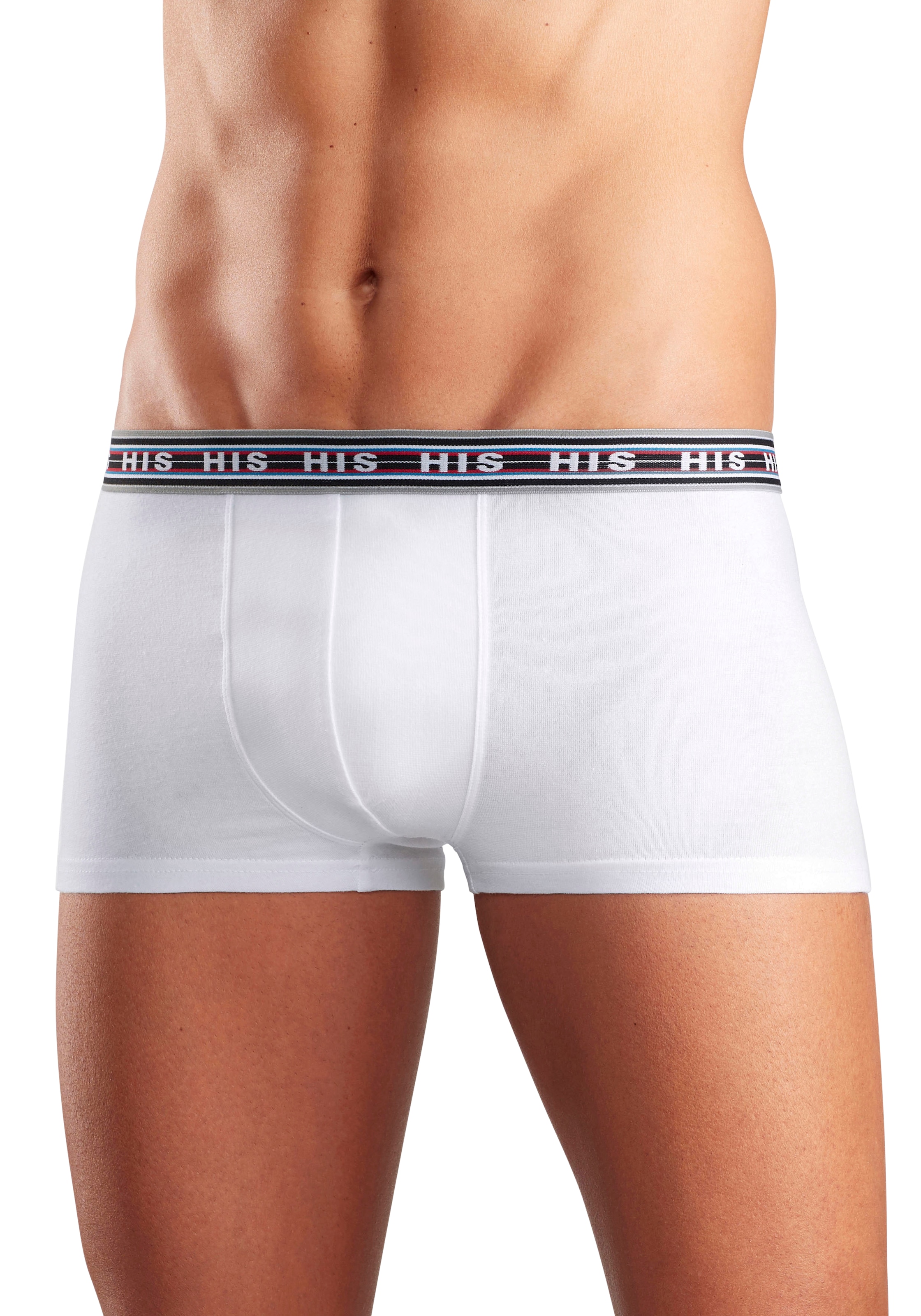 H.I.S Hipster, 5 Stk. knapp sitzende Boxershorts aus Baumwoll-Stretch
