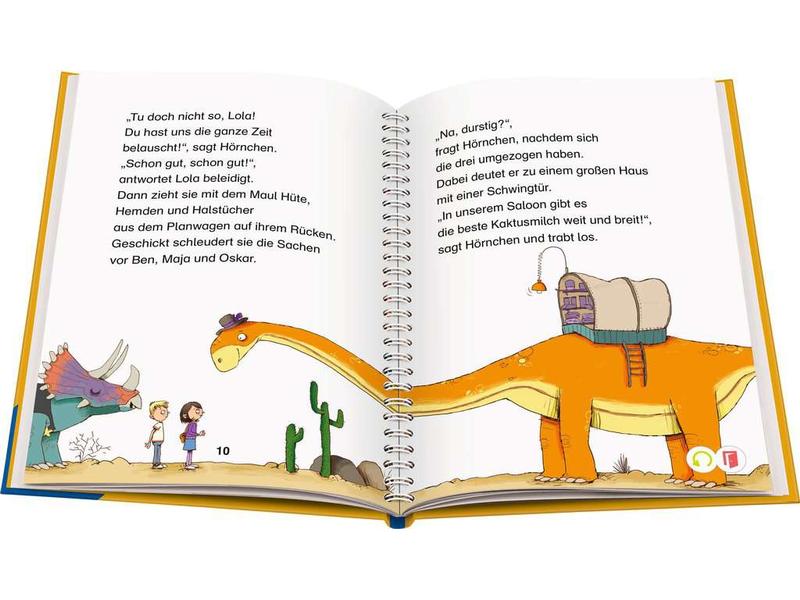 tiptoi Lernbuch Lese-Lausch-Abenteuer Dino-Stadt Lesetexte und Hörspiele