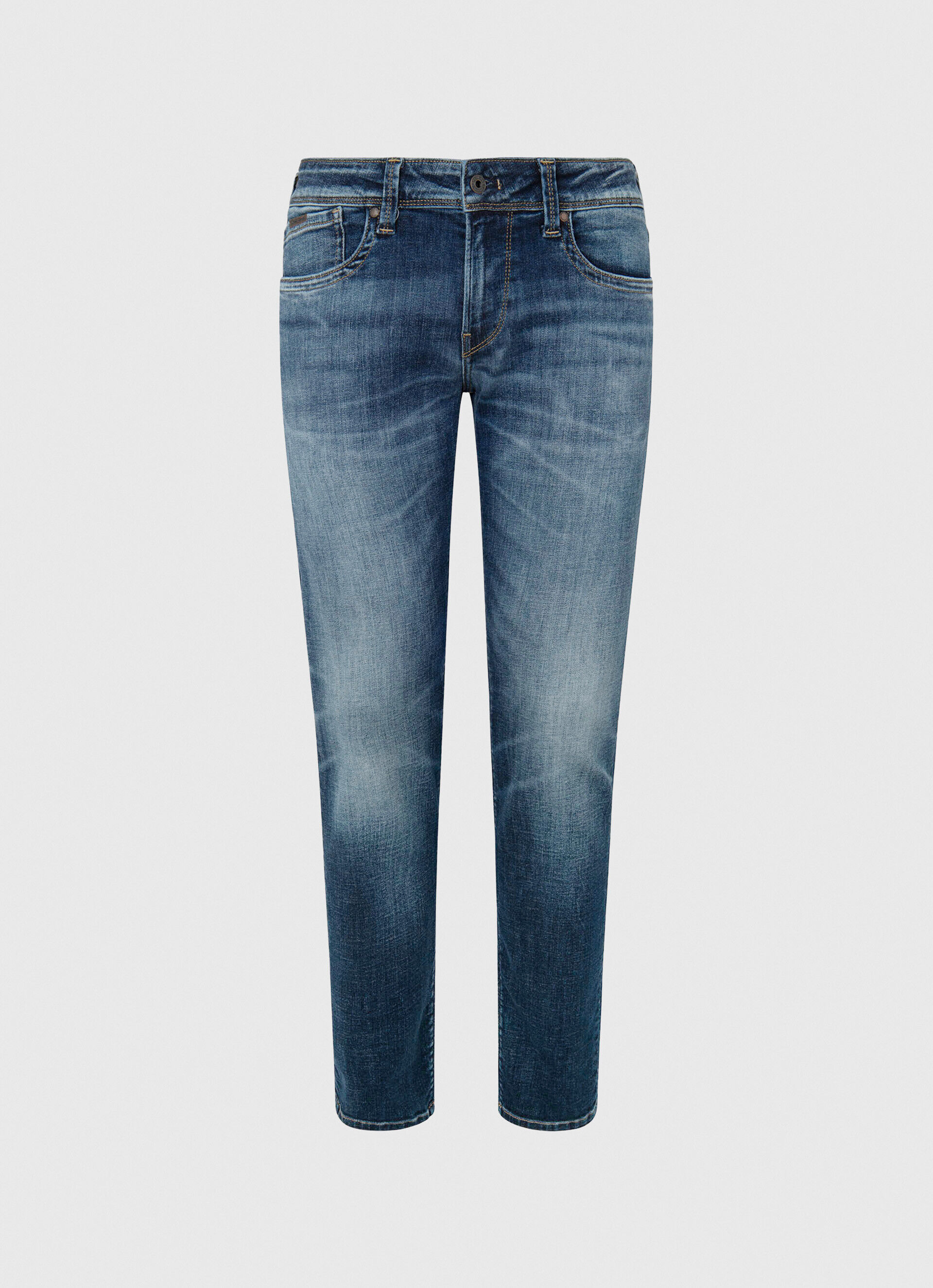 Calça jeans Hatch Fit Slim com cintura baixa - jeans