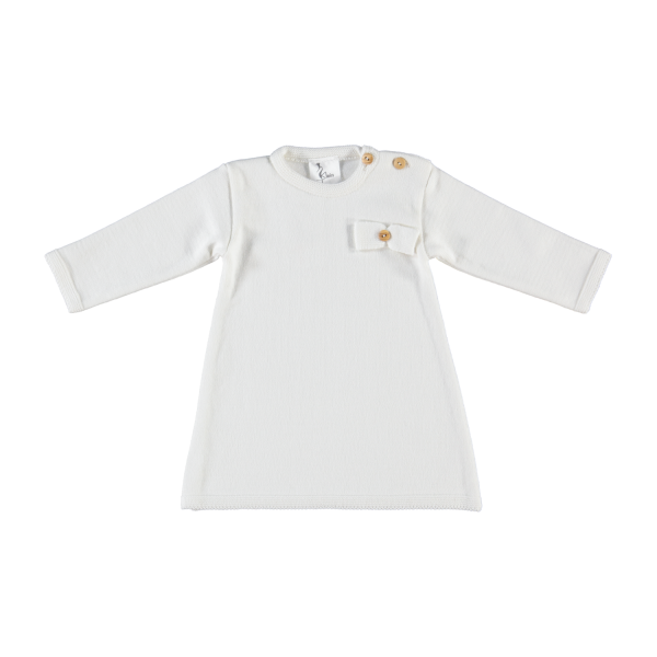 Klein Baby Jurkje - Mt. 50 - Natural White