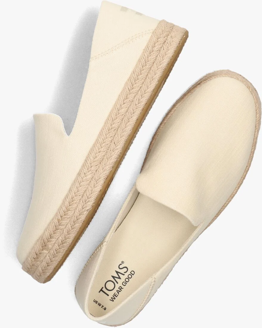 TOMS beige toms espadrilles carolina