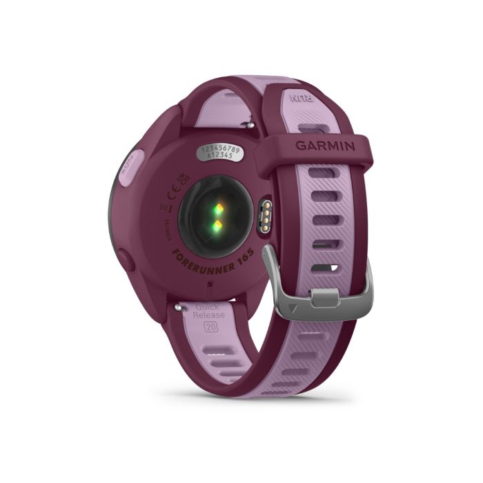 Garmin Unisex Ure Forerunner 165 Music Rød