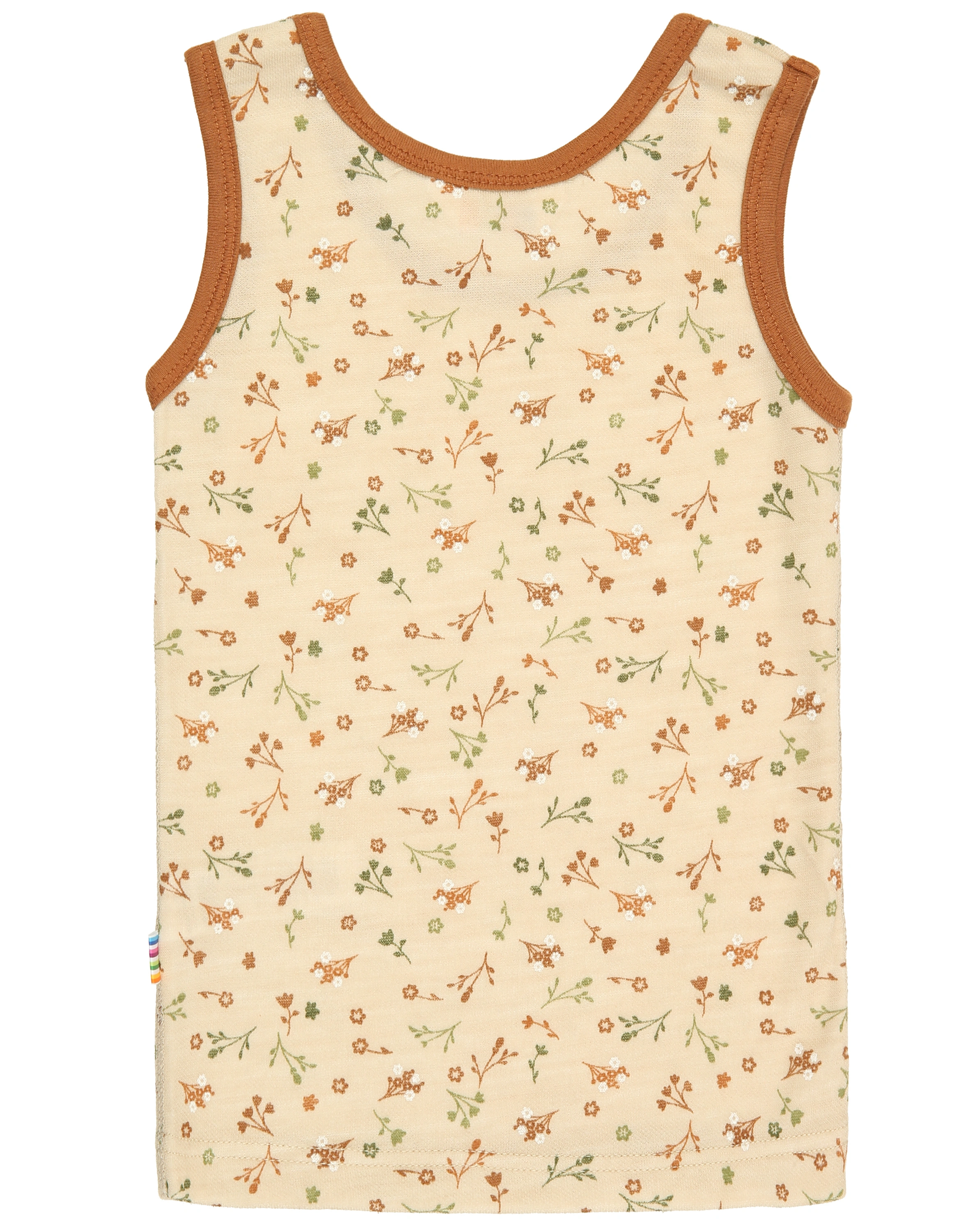 Unterhemd 630 - BLOOM AOP in sand