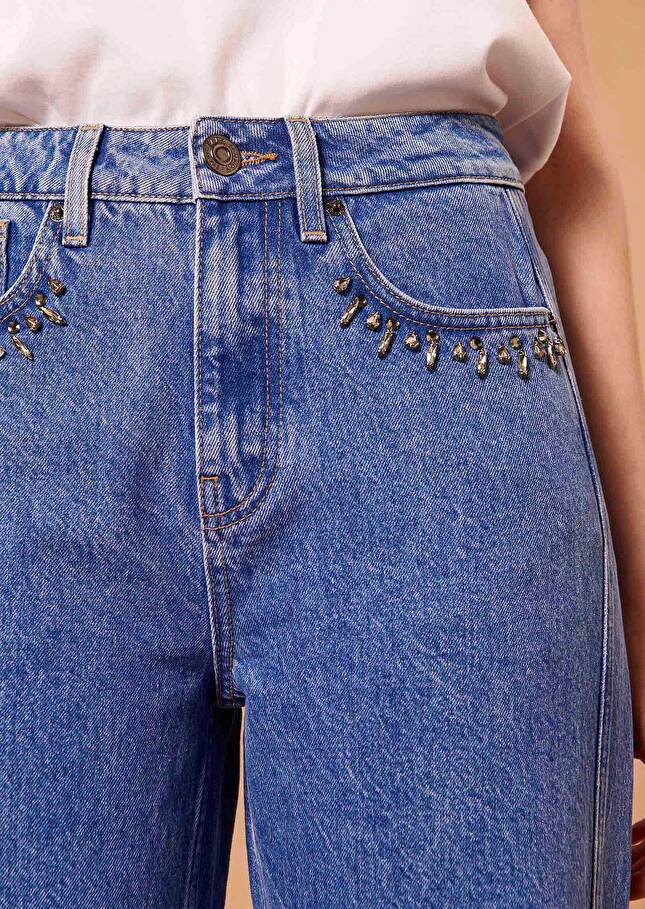 Jean Juliobleu en denim