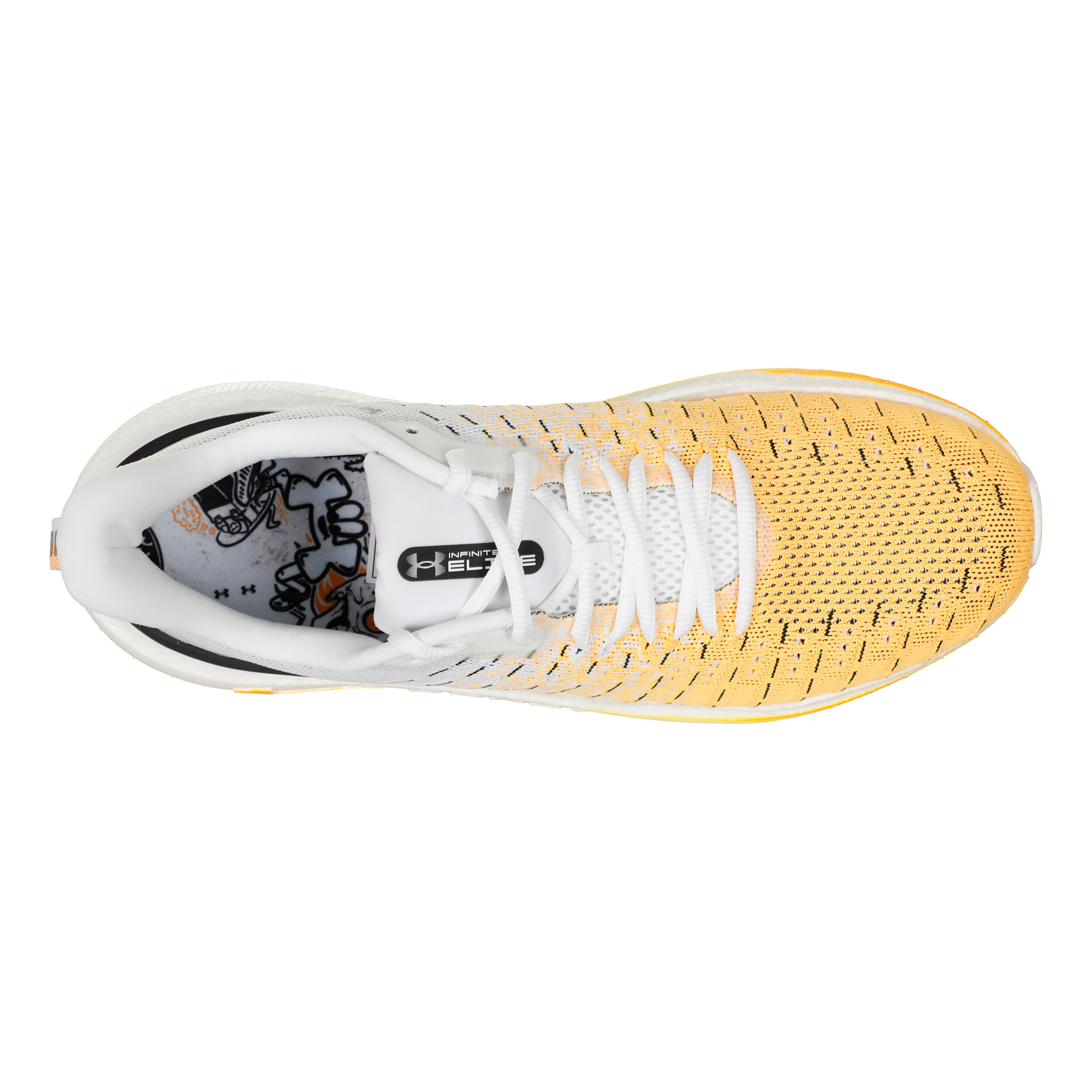 Under Armour Infinite Elite We Run Chaussure De Running Sans Stabilisateurs Hommes - Blanc , Orange