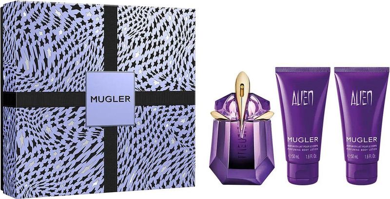 Thierry Mugler Alien Giftset - 30 ml eau de parfum spray + 2 x 50 ml bodylotion - cadeauset voor dames