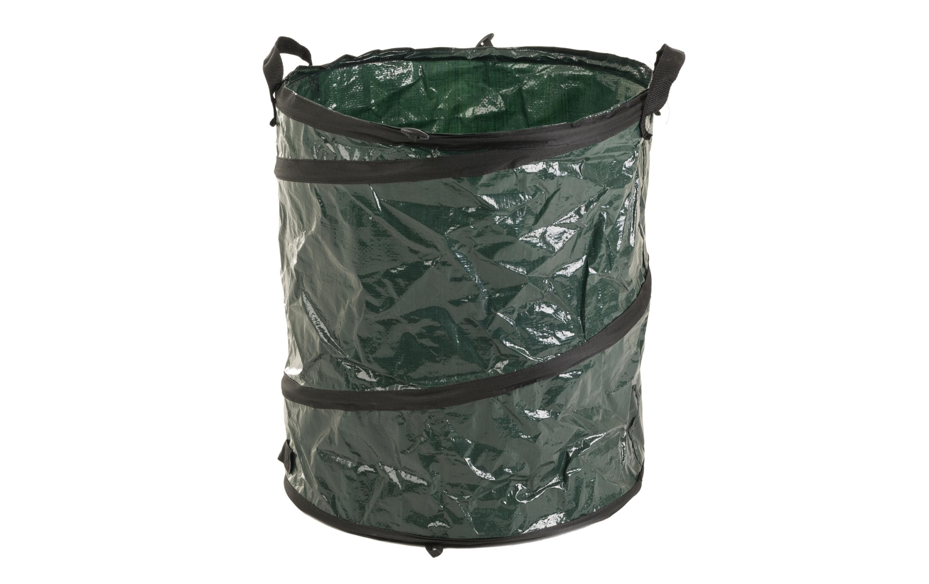 Gartensack PopUp 120 lSelbststehender Springsack für Lagerung und Transport von Gartenabfällen