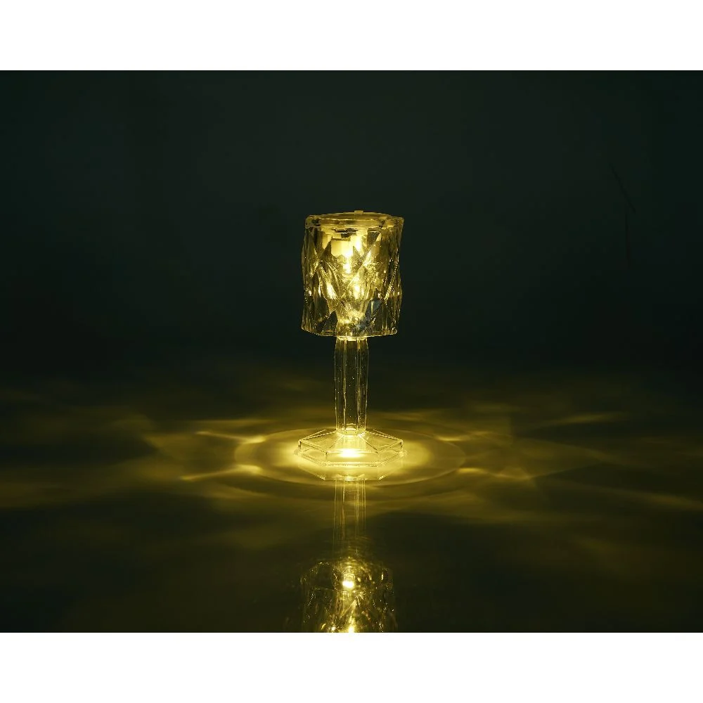 Lampe de table mini led design cristal H12cm