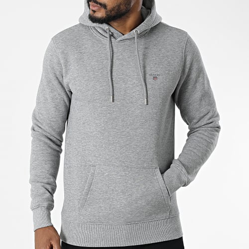 Sweat Capuche Archive Shield 2047017 Gris Chiné