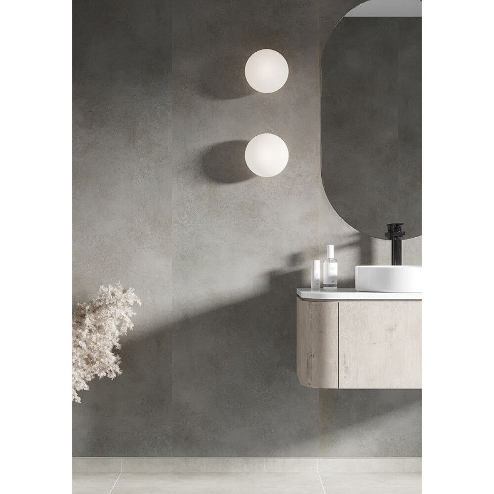 BADEROMSPANEL FIBO METON GREY