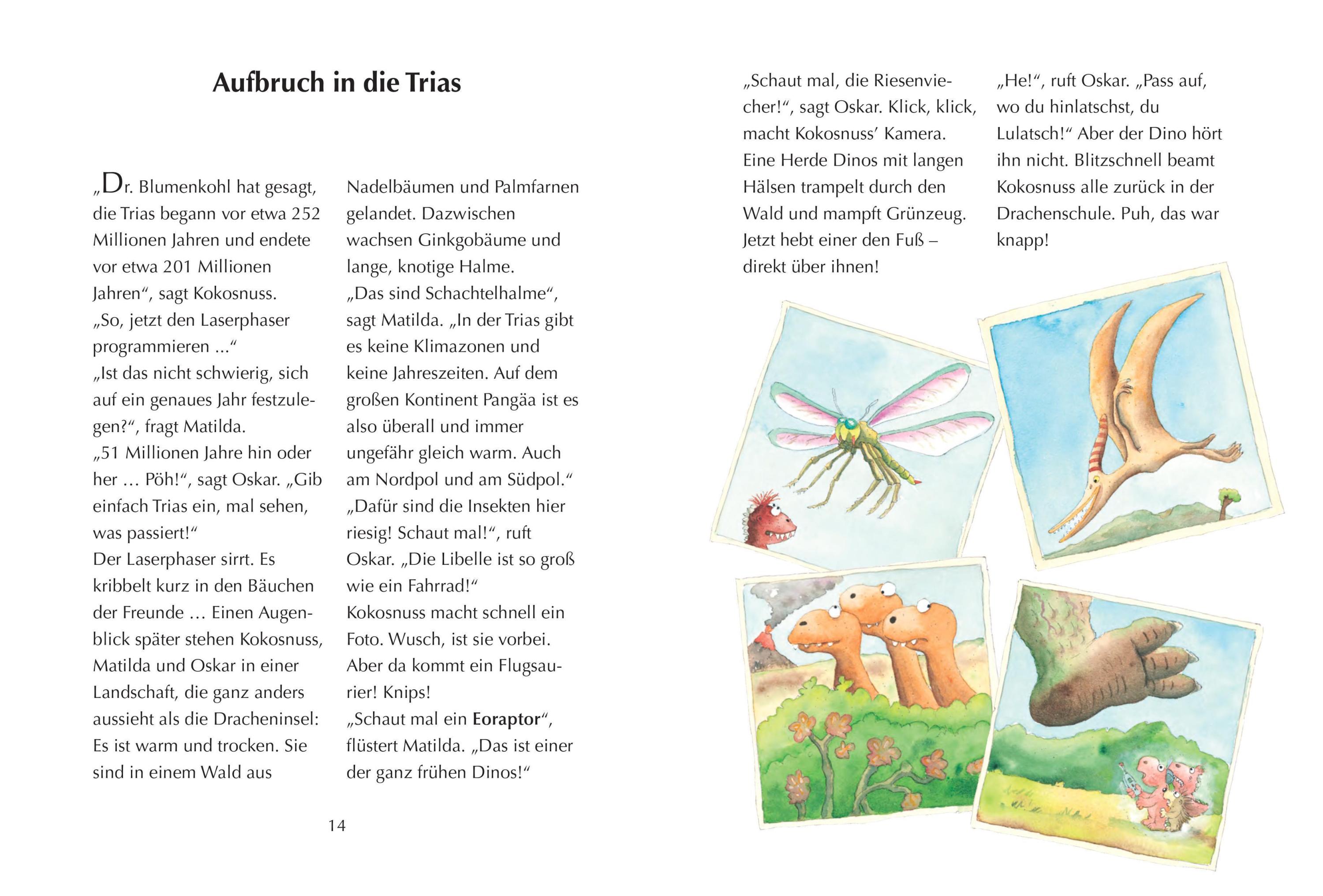Der kleine Drache Kokosnuss erforscht die Dinosaurier / Der kleine Drache Kokosnuss - Alles klar! Bd.1