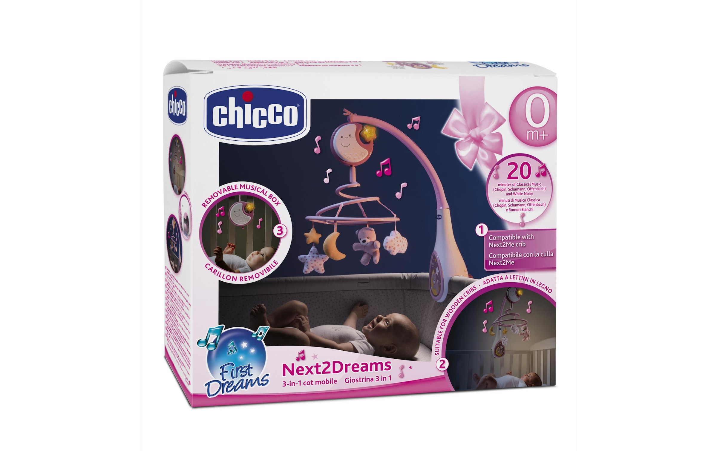 Chicco Mobile »Next2Dreams Mobile Pink«
