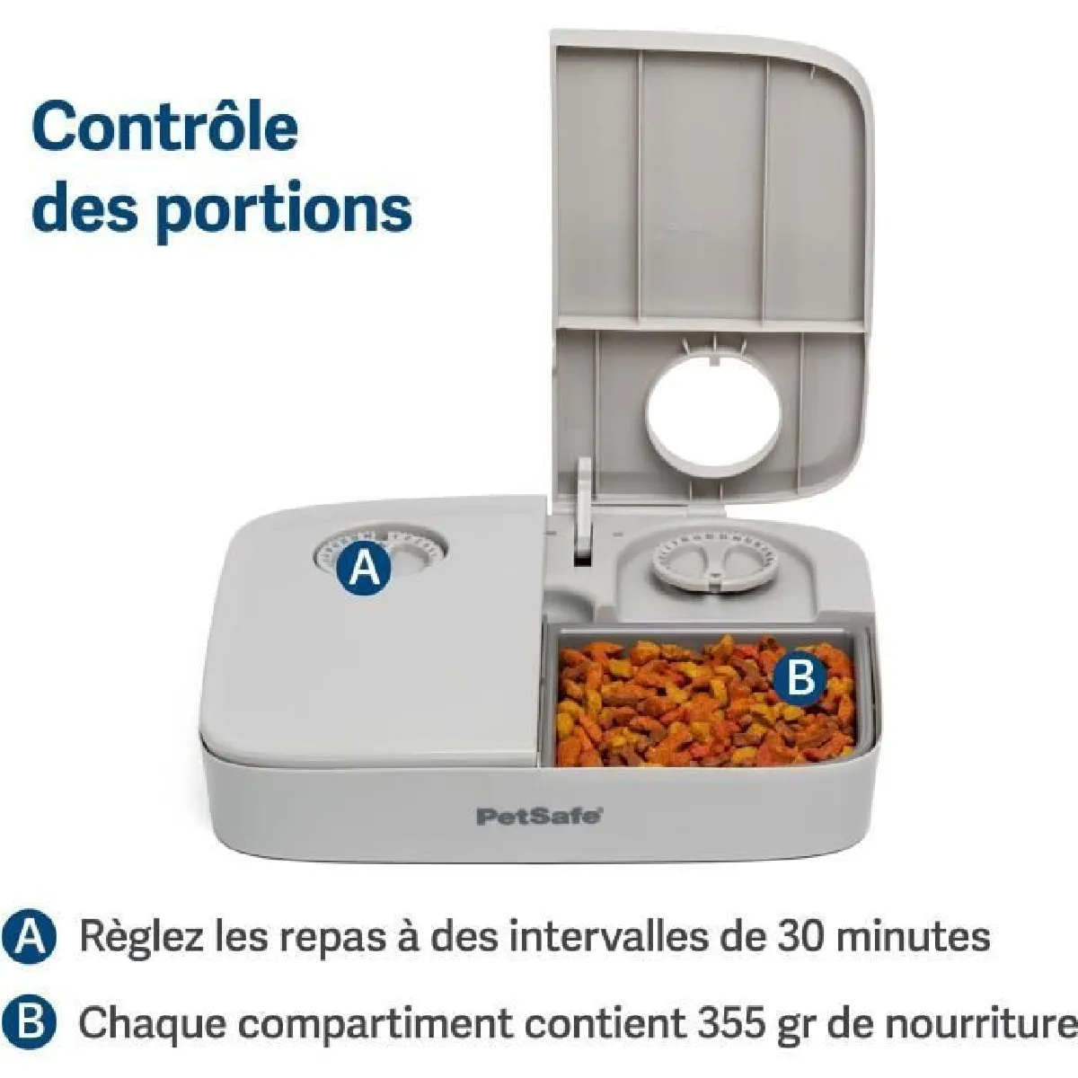DistriButeur Automatique PETSAFE - 2 Repas