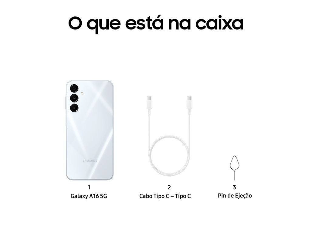 SMARTPHONE SAMSUNG A16 5G CINZENTO 256GB