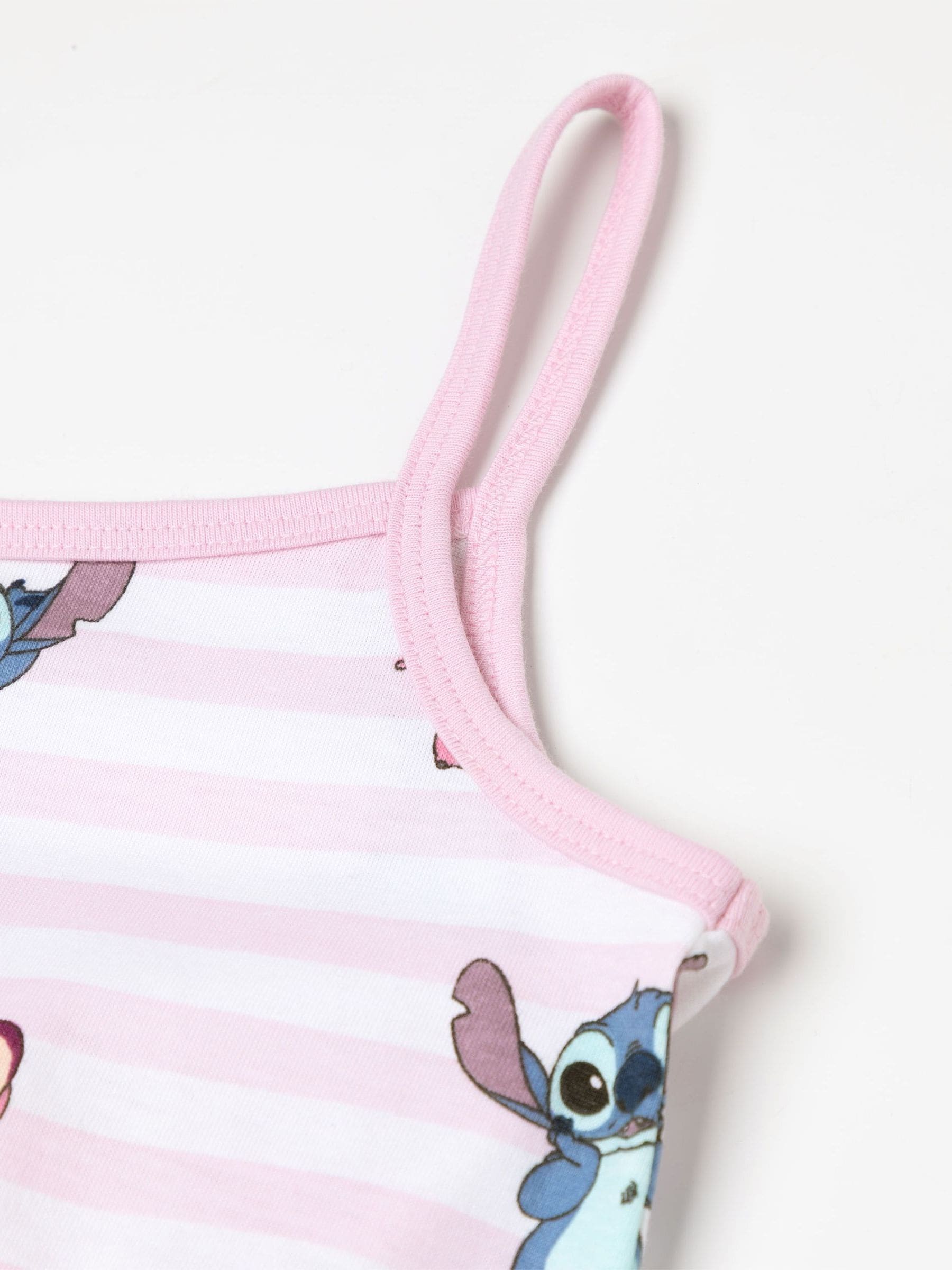 Roze - Vanilla Underground Disney Stitch mouwloos speelpakje voor meisjes