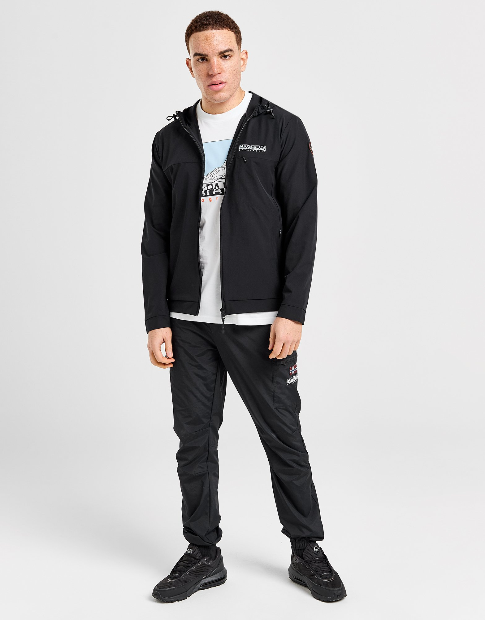 Napapijri Sweat à Capuche Zippé Balkas Zippé Homme