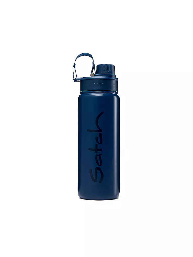 SATCH Trinkflasche 0,5l Edelstahl Blue dunkelblau