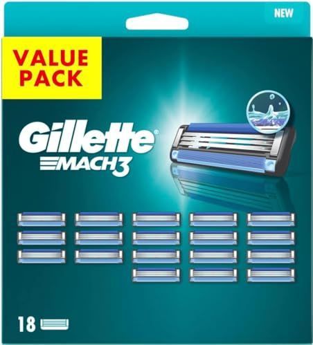 Gillette - Mach3 - Navulmesjes - 6x18CT