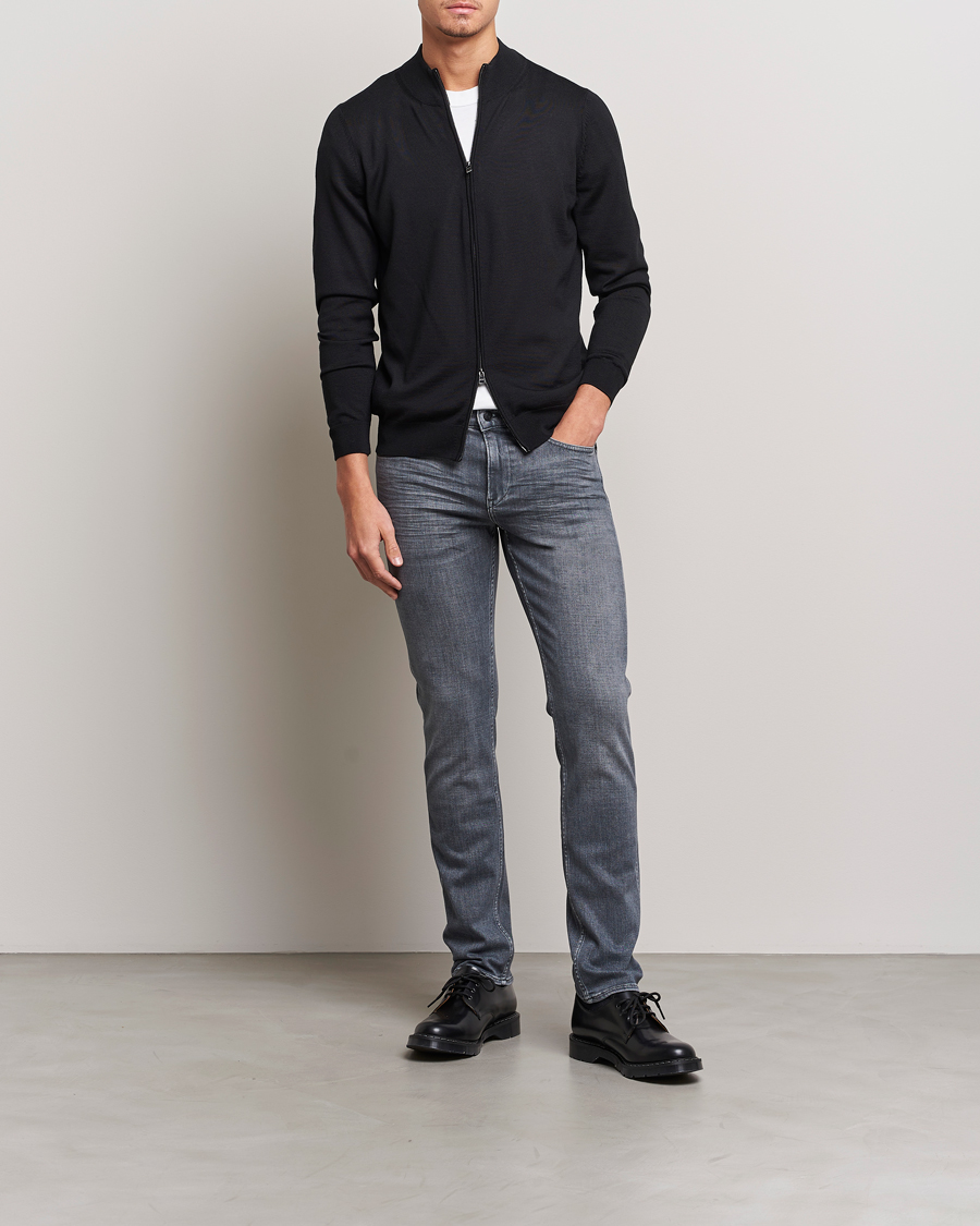 Balonso Full-Zip Sweater Black