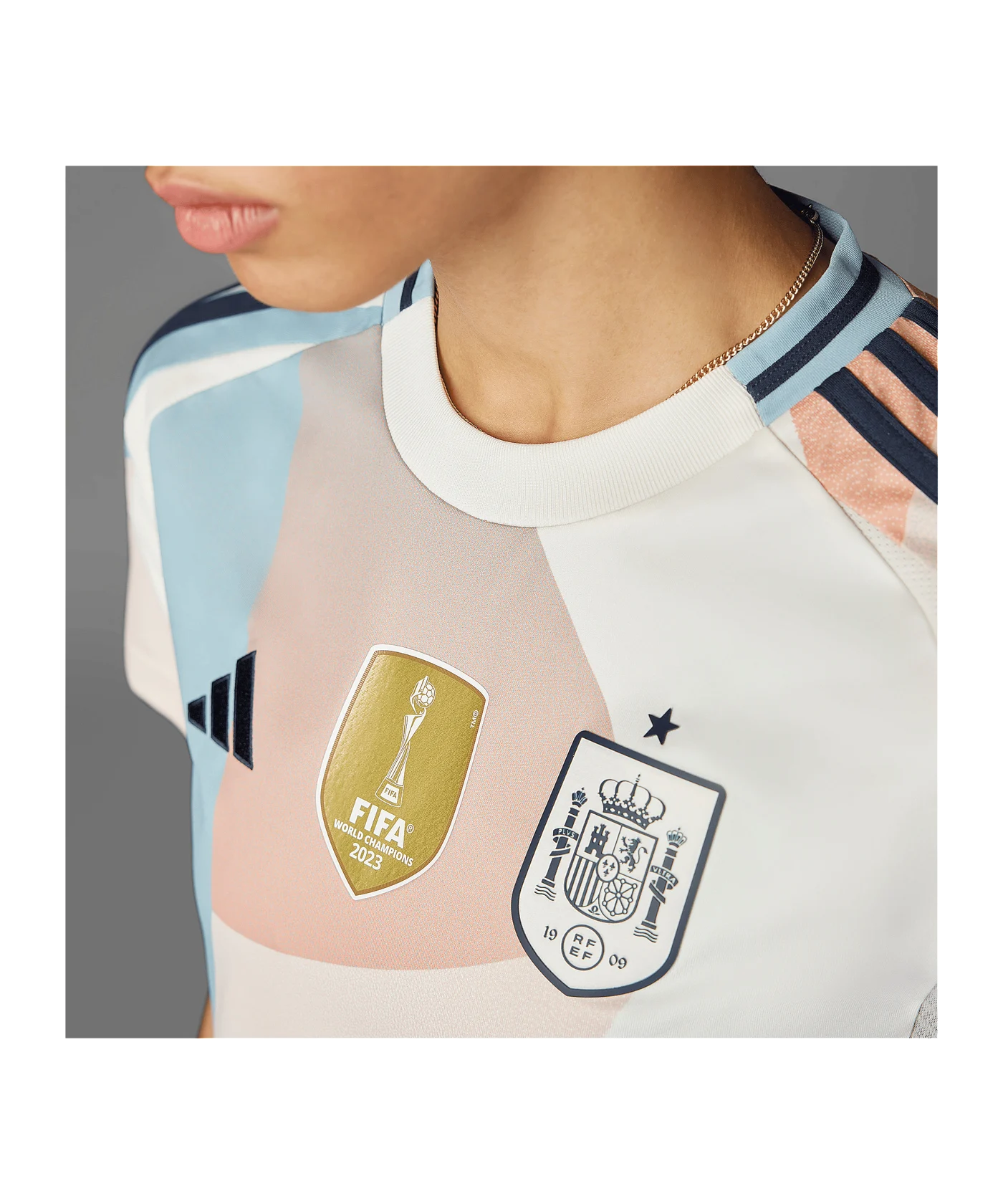 adidas Spain Trikot Damen Weiß