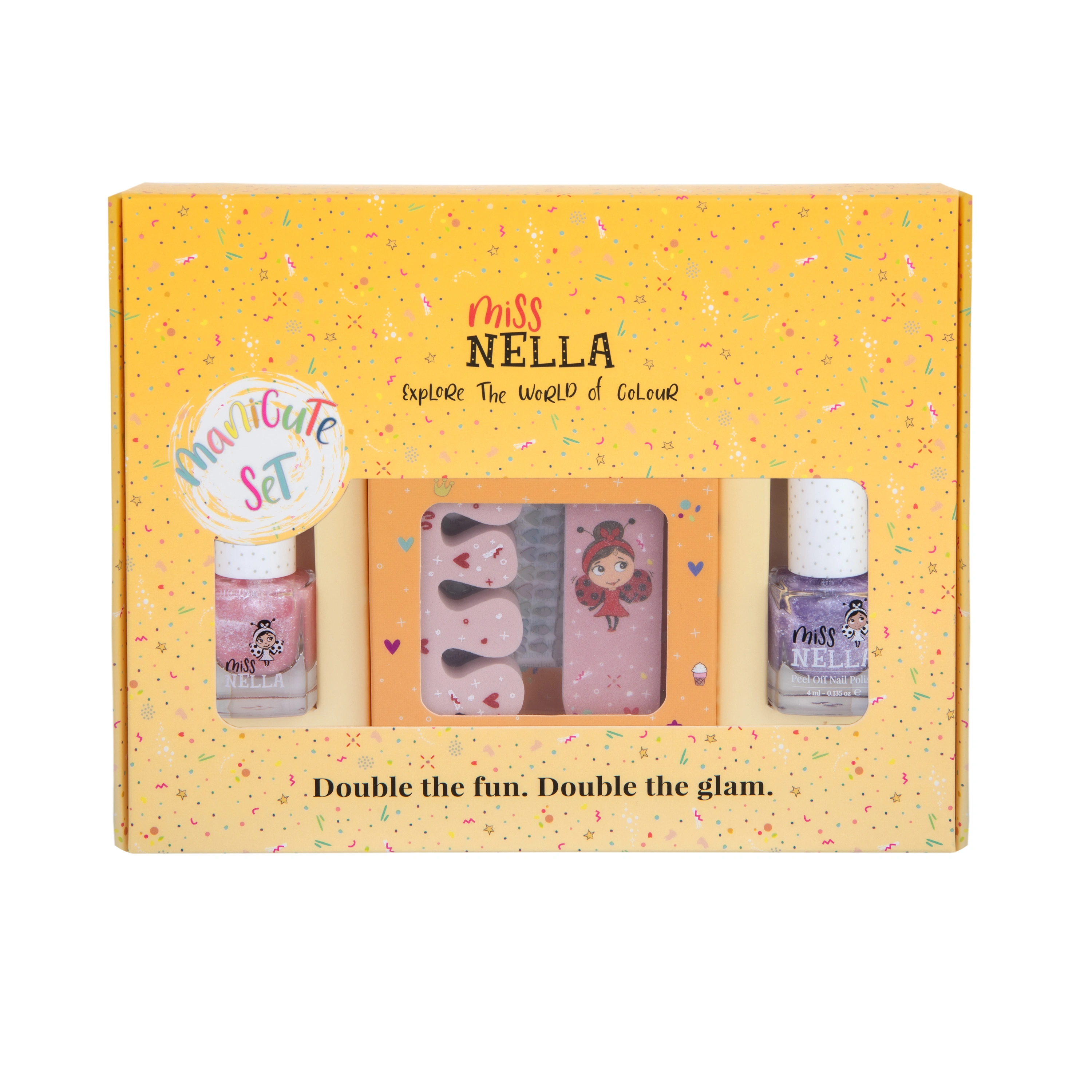 Kinder-Maniküre-Set GLITTER