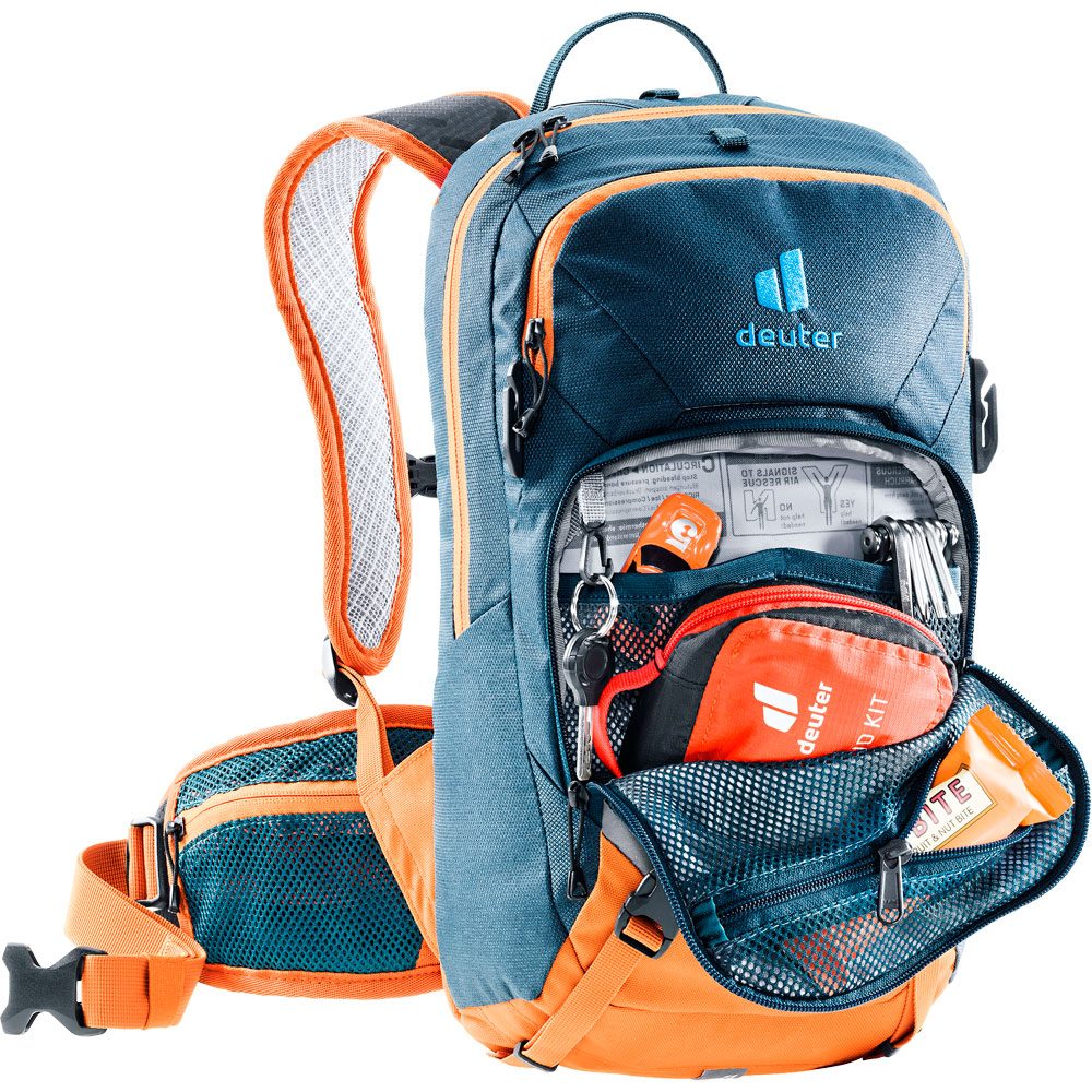 deuter Attack 8l JR Bike Rucksack Kids arctic mandarine