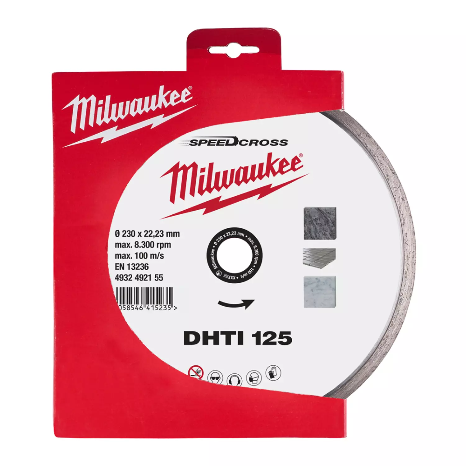 Milwaukee 4932492155 Diamantschijf - 125 x 22,23 x 2,3mm