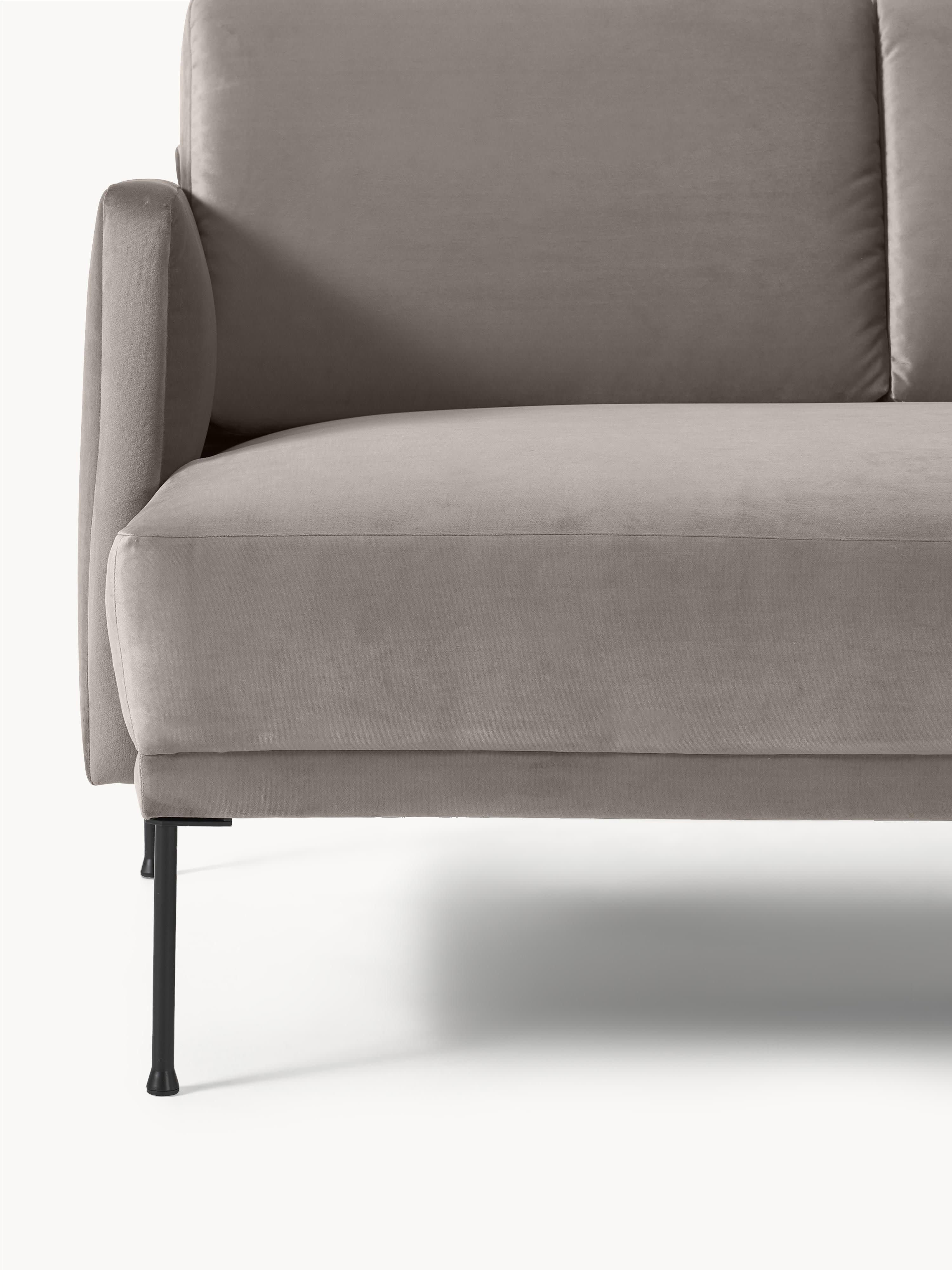 Fluwelen chaise longue Fluente