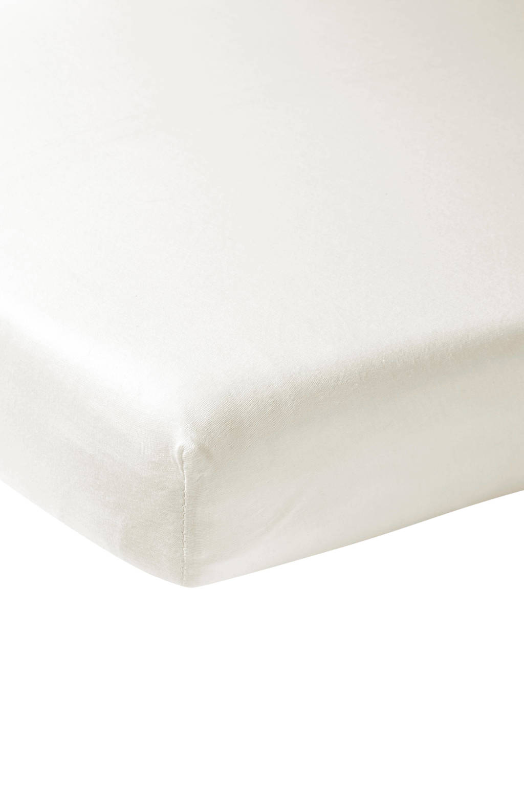 katoenen jersey wieg hoeslaken 50x90 offwhite