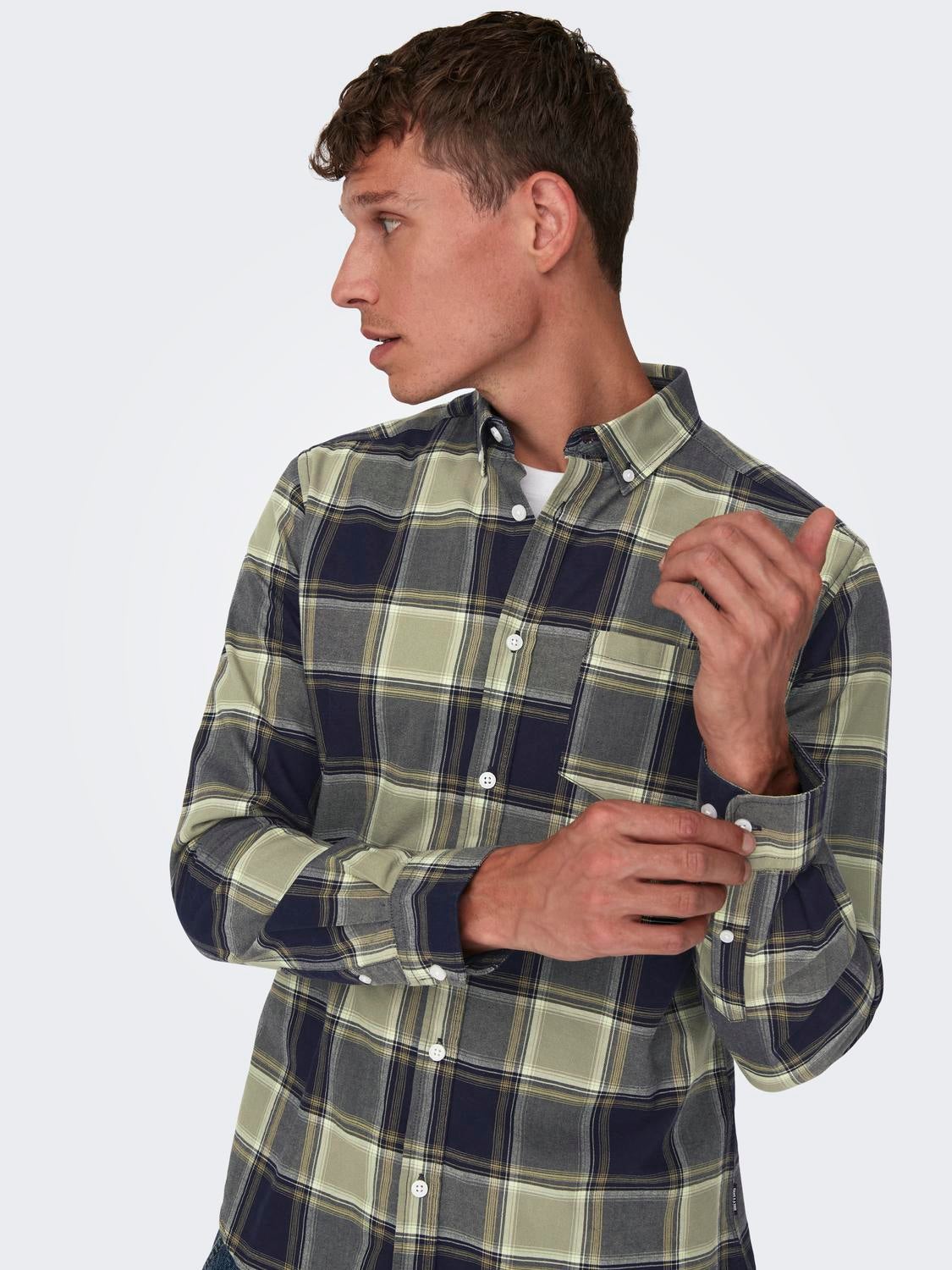 ONSALVARO Oxford Hemd Dark Navy