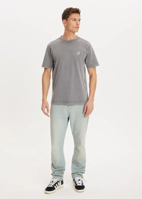 T-shirt met print sketch grijs (GRS.ACD)