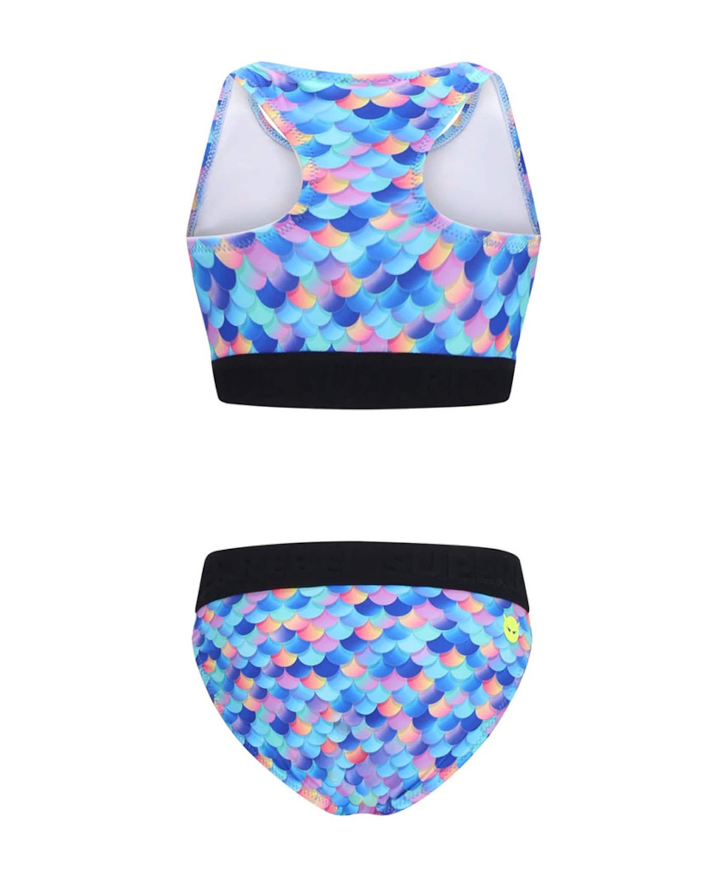 Superrebel Meisjes bikiniset blauw