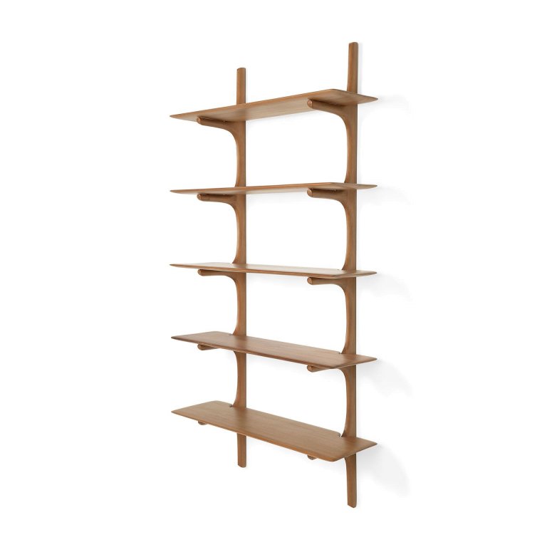 Ethnicraft PI wandplank 5 planken mahonie