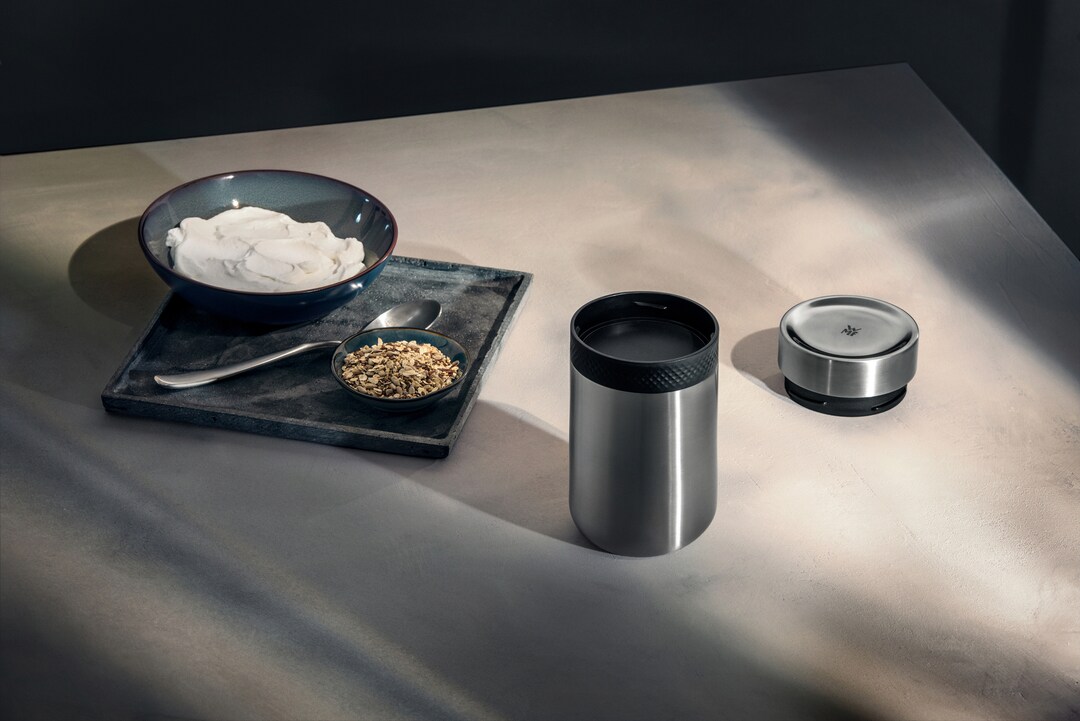 WMF Thermo Speisebehälter MY2GO 300+200 ml Edelstahl