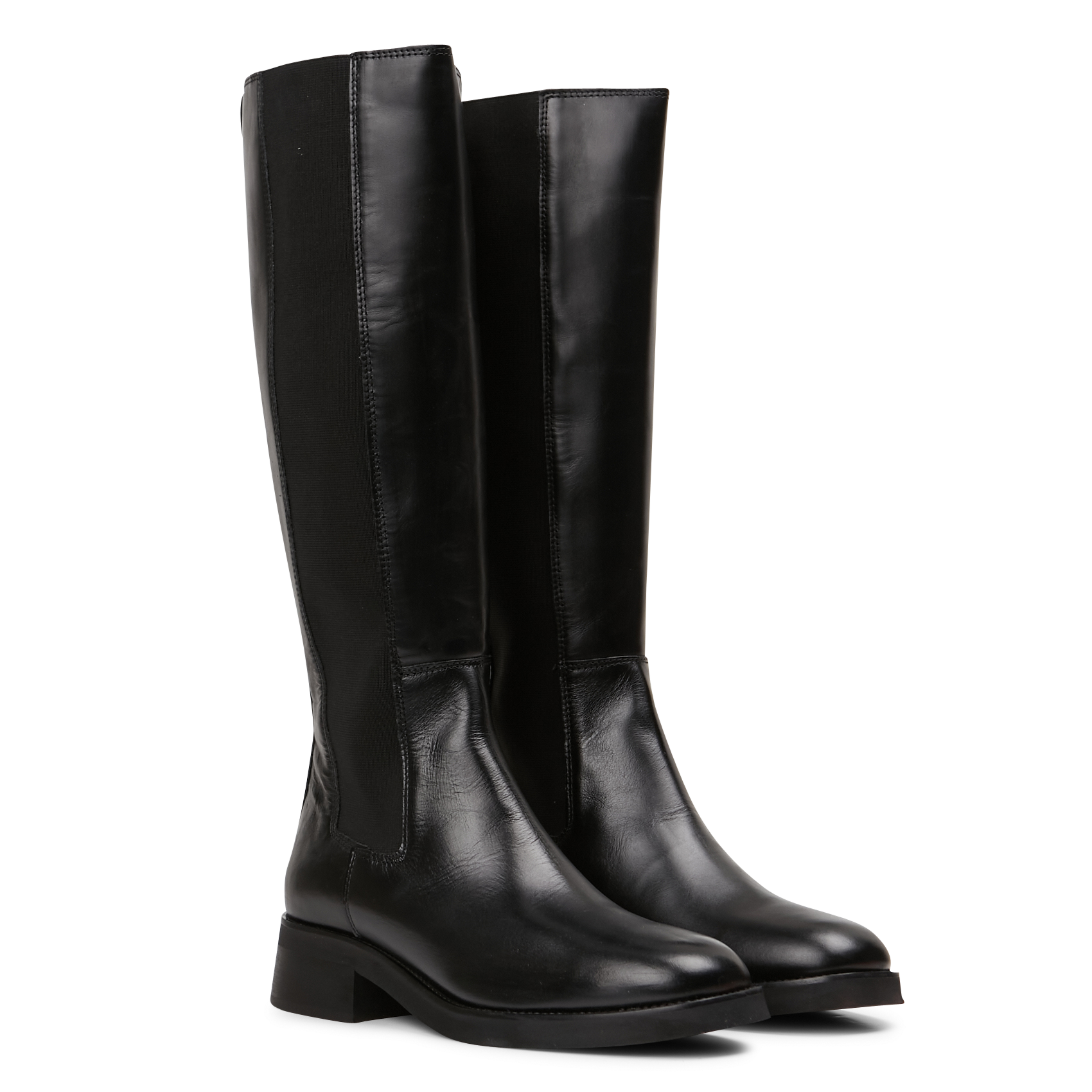 PEGGIE - Bottes en cuir| Noir