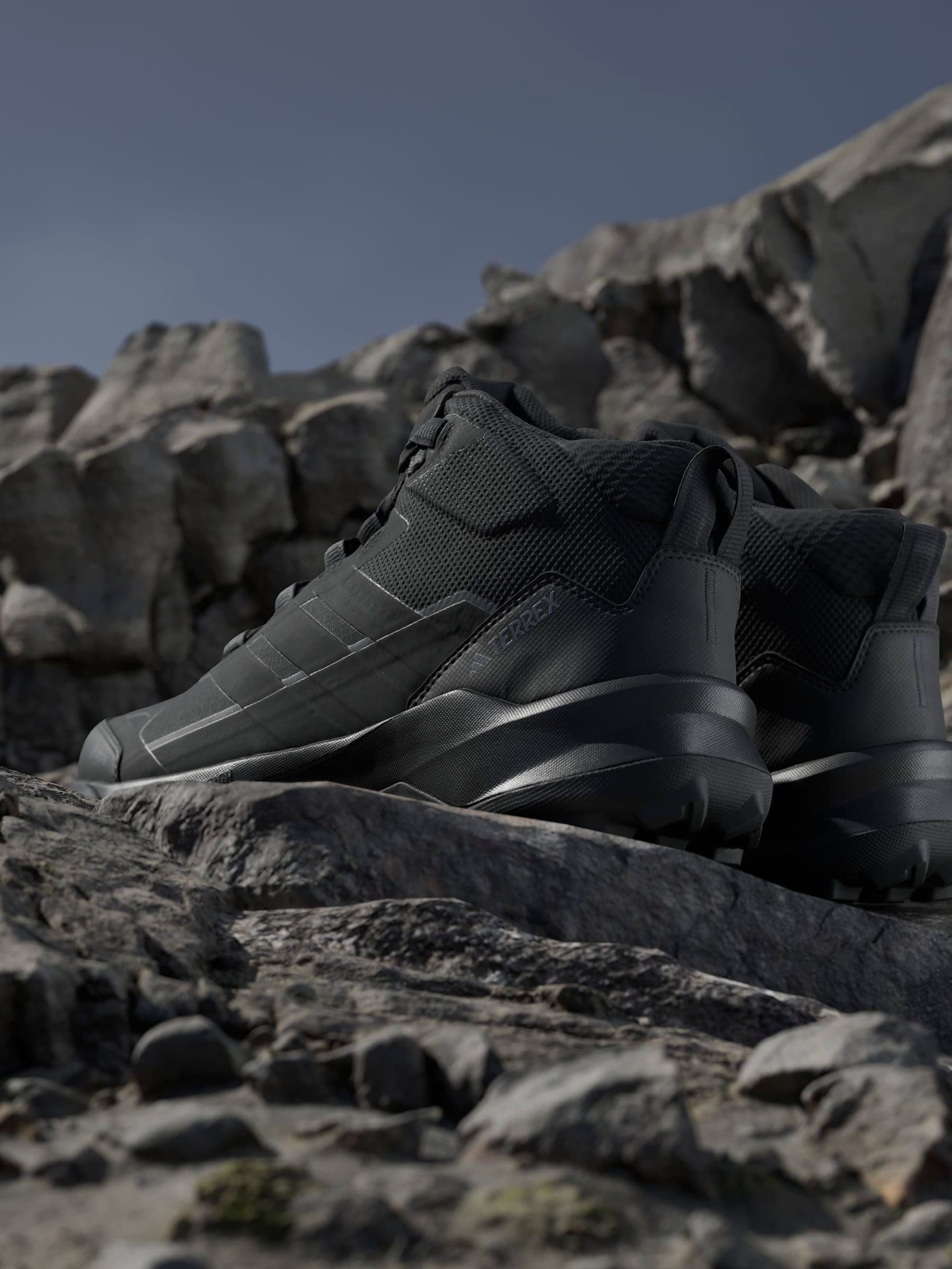 Zwart - adidas Terrex Skychaser AX5 Halfhoge GORE-TEX wandelschoenen