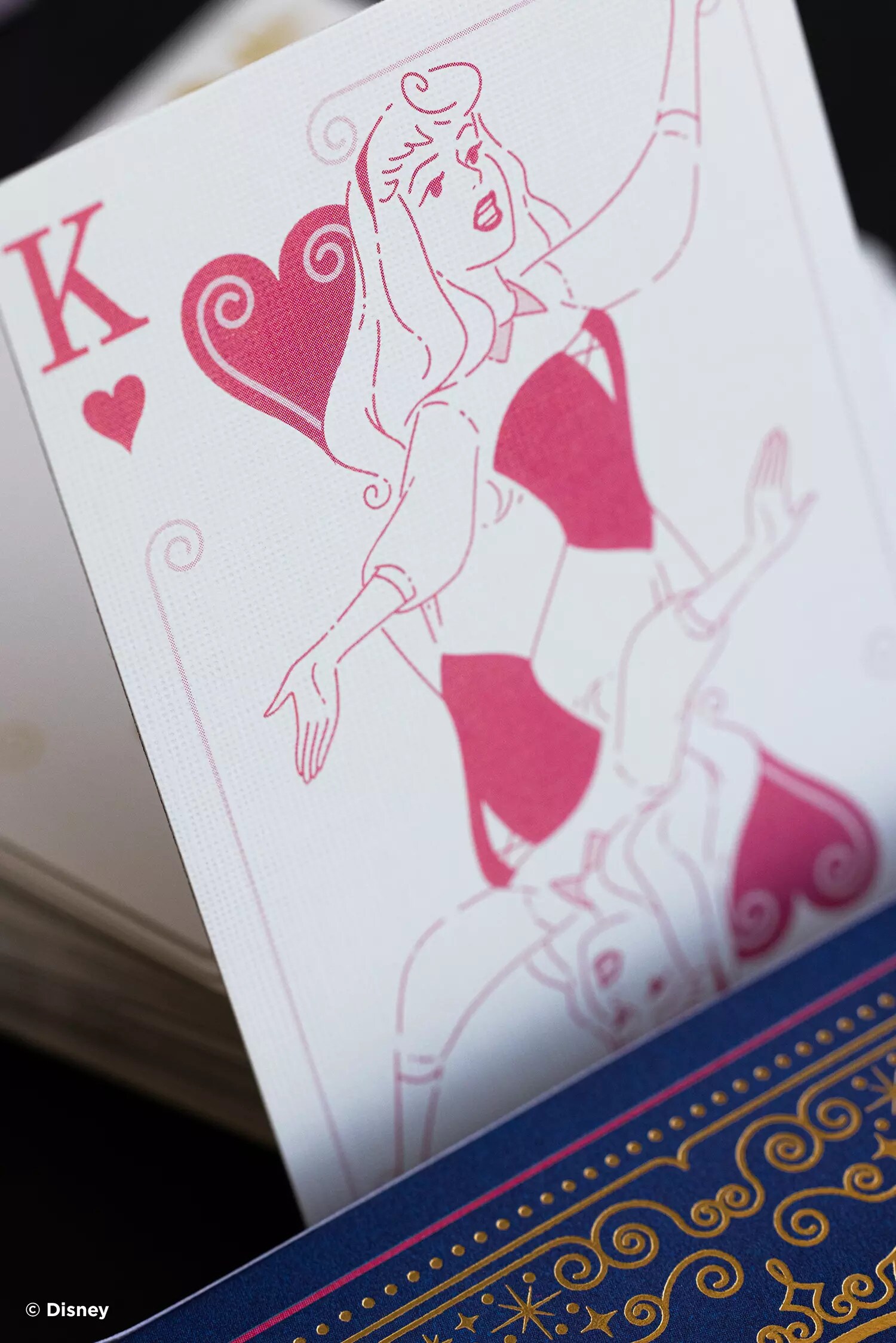 Bicycle® Kartendeck - Disney Princess (navy) Kartenspiel Spielkarten Pokerkarten