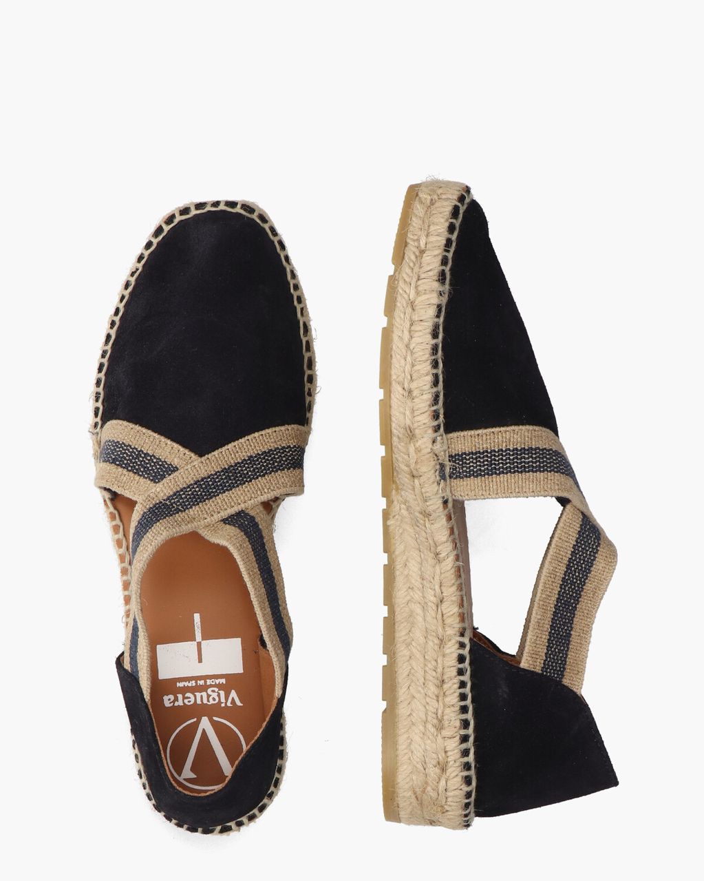Viguera 1890 Donkerblauw Damesloafers