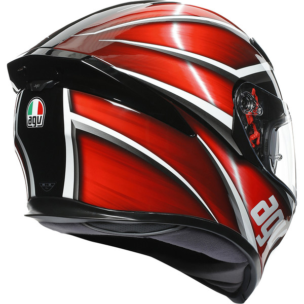 AGV - Casque K5 S Tempest Noir / Rouge
