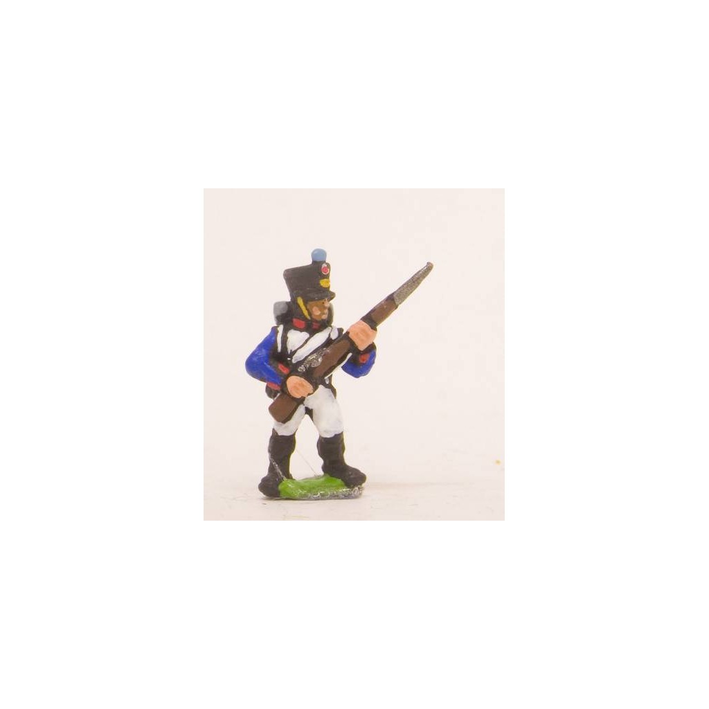 French: Line Fusilier advancing with Musket at 45 degrees