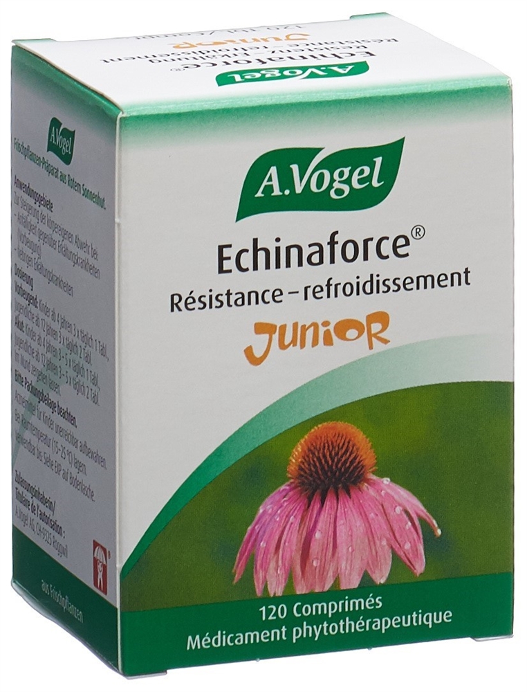 VOGEL Echinaforce Resistenz Erkältung Junior<br>120 Stück, Glas, Tablette, Junior
