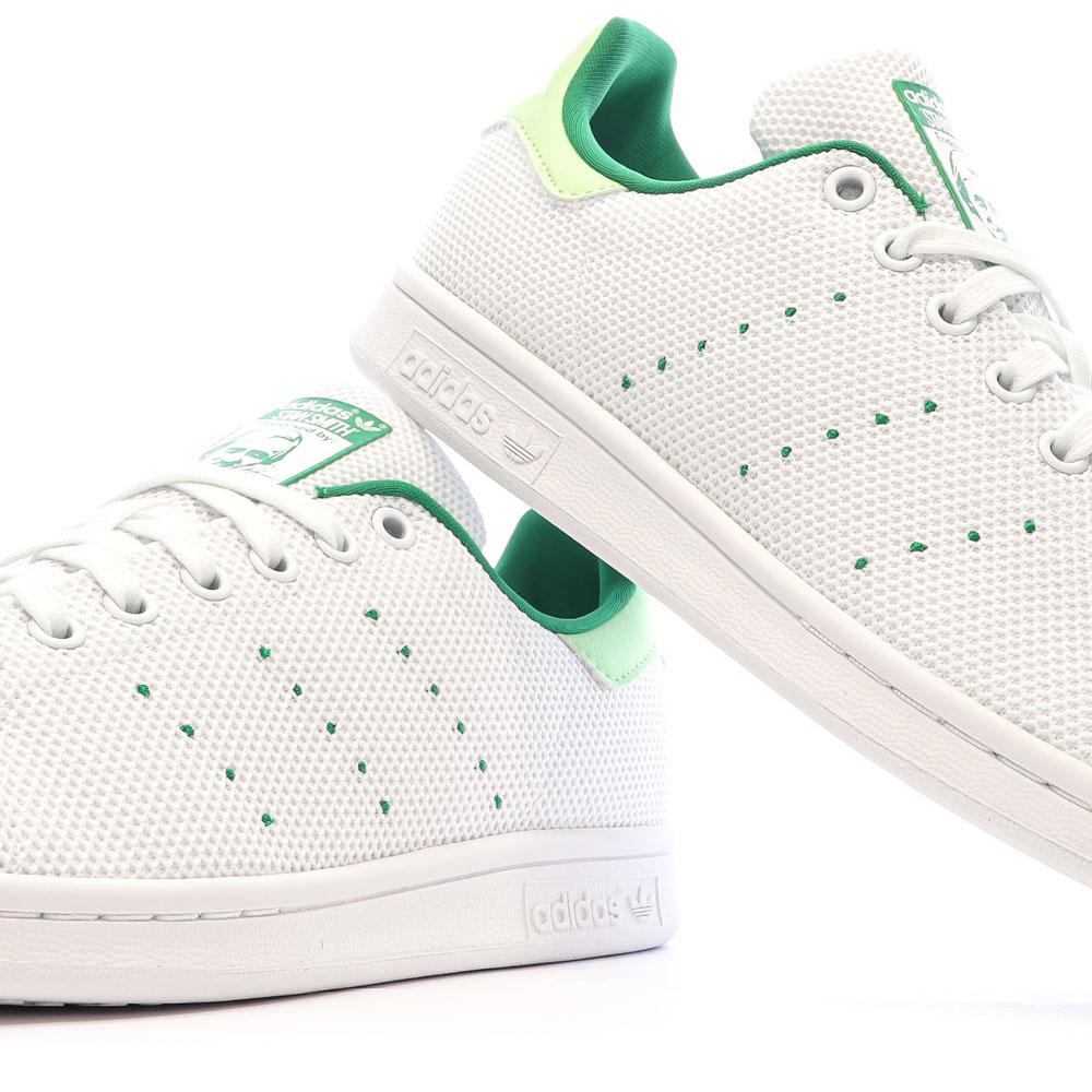 Adidas Baskets Blanches/Vertes Homme Adidas Stan Smith ID3116