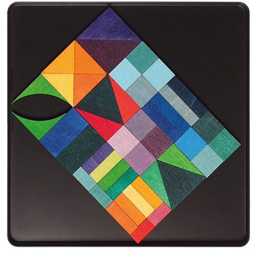 Grimm's magneetpuzzel - geo-grafisch (59st)