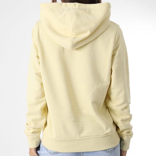 Sweat Capuche Femme Regular Serif Linear 5649 Jaune